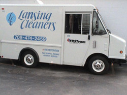 Lansing Cleaners Delivery Truck